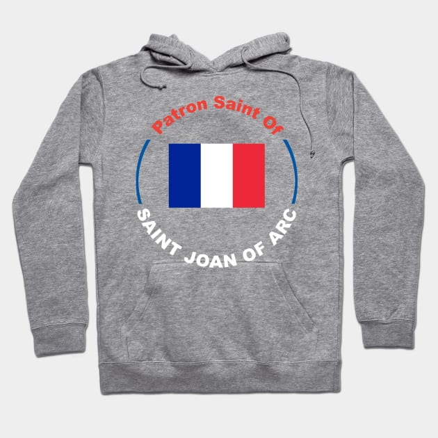 FRANCE PATRON SAINT Hoodie by CITY PATRON SAINTS